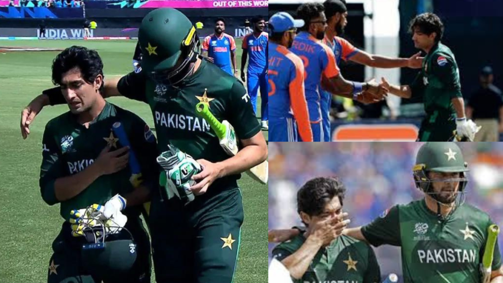 Ind vs pak t20 world cup 2024:player started crying 