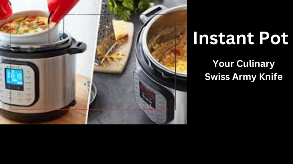 Unique Kitchen Gadgets : Instant Pot.