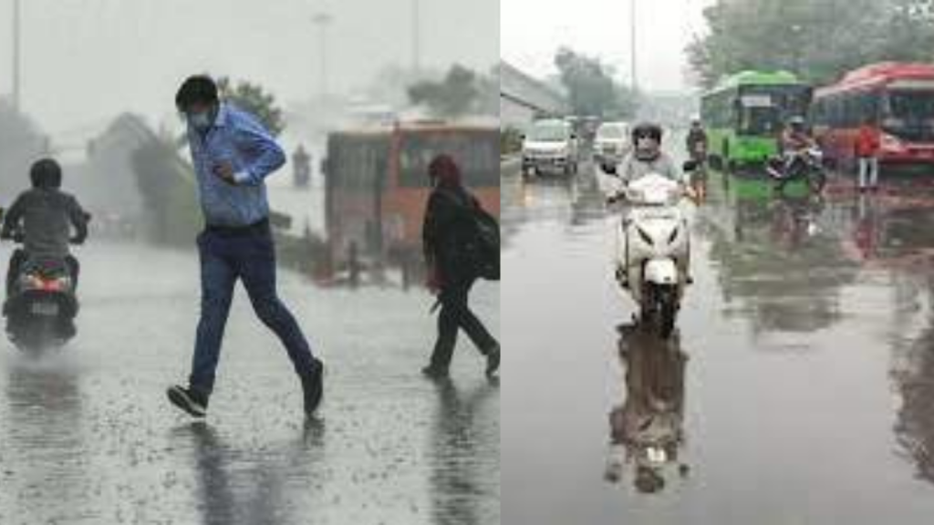 Today Weather in Delhi Hourly: Wherever you look there is water