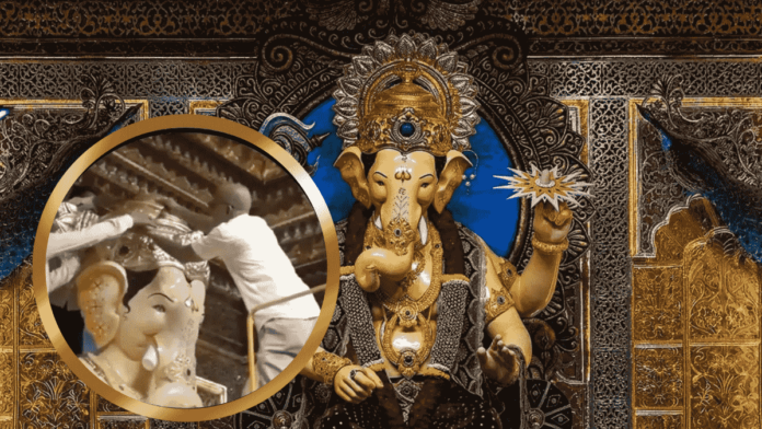 Lalbaugcha Raja 2024 Gold Mukut